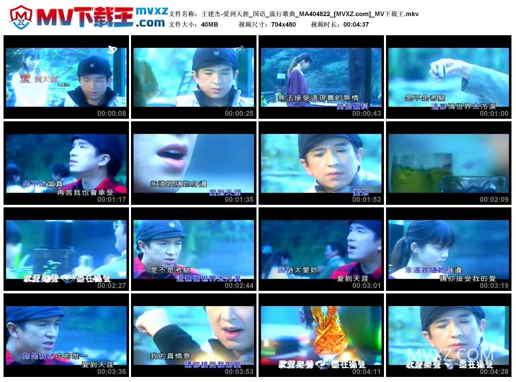 王建杰-爱到天涯_国语_流行歌曲_MA404822